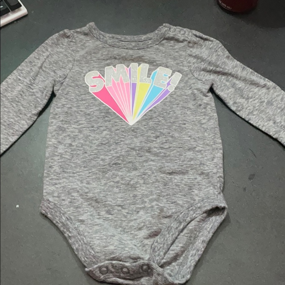 Cute long sleeve onesie 3-6 months